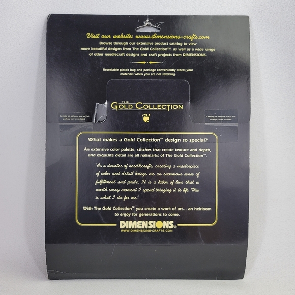 Dimensions The Gold Collection WREATH OF ALL SEASONS Cross Stitch Kit - Picture 5 of 11